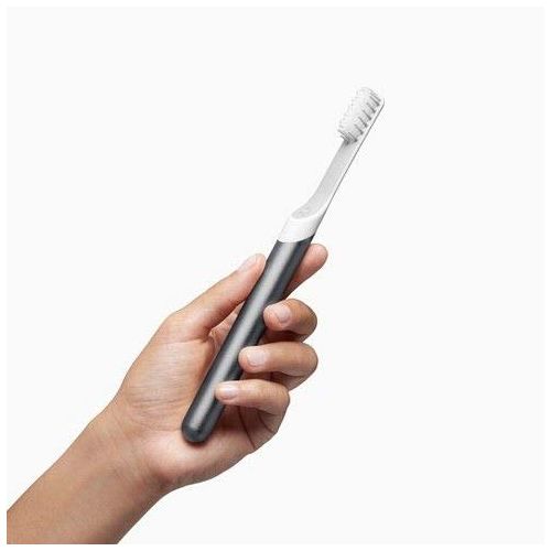  Quip Electric Toothbrush - Slate Metal Color - Electric Brush and Travel Cover Mount - Frustration Free Packaging
