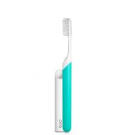Quip Electric Toothbrush - Green Color - Electric Brush and Travel Cover Mount - Frustration Free Packaging