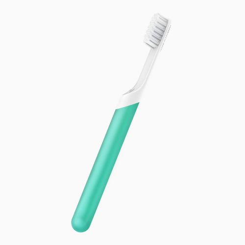  Quip Electric Toothbrush - Green Color - Electric Brush and Travel Cover Mount - Frustration Free Packaging