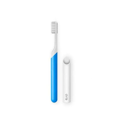  Quip Electric Toothbrush - Blue Color - Electric Brush and Travel Cover Mount - Frustration Free Packaging