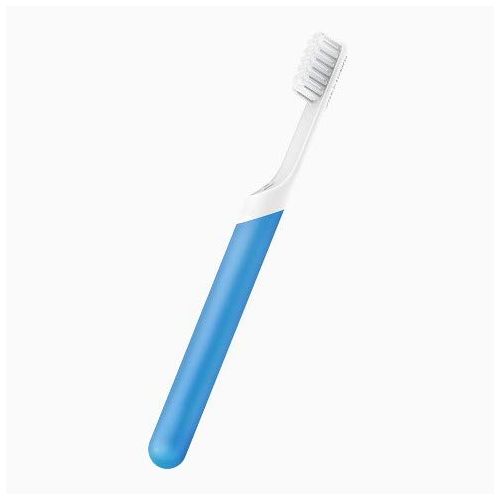  Quip Electric Toothbrush - Blue Color - Electric Brush and Travel Cover Mount - Frustration Free Packaging