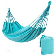 Quisilife Camping Hammock, Multi Function Outdoor Recreation Camping Sling Bed for Camping Outdoors Gardens and Travel