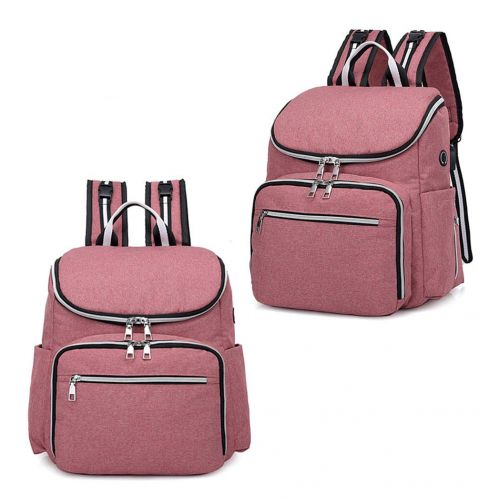  Qukueoy Travel Diaper Bag Backpack for Mom and Dad,Large Capacity Maternity Nappy Bag Waterproof,...