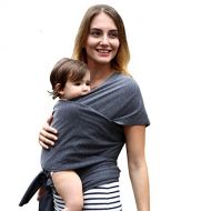 Qukueoy Ergonomic Baby Wrap Carrier Sling Nursing Cover,Baby Wraps for Newborns&Toddlers to 35lbs,Stretchy,Soft with Storeage Bag