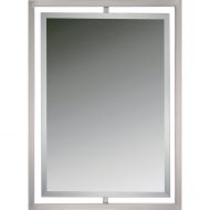 Quoizel QR1857BN Quoizel Reflections Mirror in Brushed Nickel
