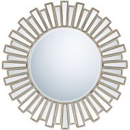 Quoizel QR983 Mirror Vanity Lighting Large Antique Silver