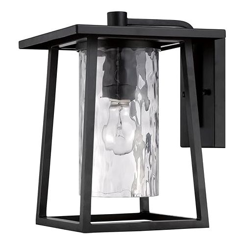  Quoizel LDG8409K Lodge Farmhouse Outdoor Lantern Wall Sconce, 1-Light, 100 Watts, Mystic Black (13