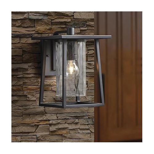  Quoizel LDG8409K Lodge Farmhouse Outdoor Lantern Wall Sconce, 1-Light, 100 Watts, Mystic Black (13