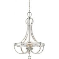 Quoizel PCAL2821C Traditional Platinum Collection Allure - C Polished Chrome Finish, Pendant with 4 Lightssilver