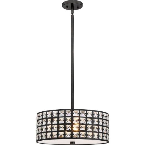  Quoizel LXY1506VG One Light Mini Pendant, 1, Vintage Gold