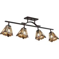 Quoizel TFIK1404VA 4-Light Inglenook Track Light in Valiant Bronze