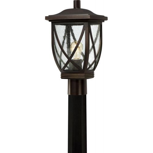  Quoizel TDR9009PN One Light Outdoor Post Lantern