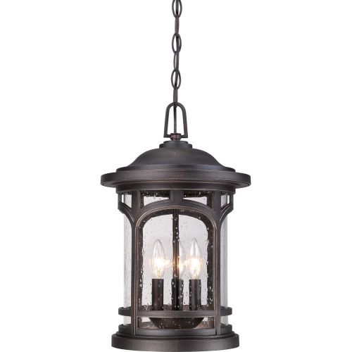  Quoizel MBH1911PN 3-Light Marblehead Outdoor Lantern in Palladian Bronze