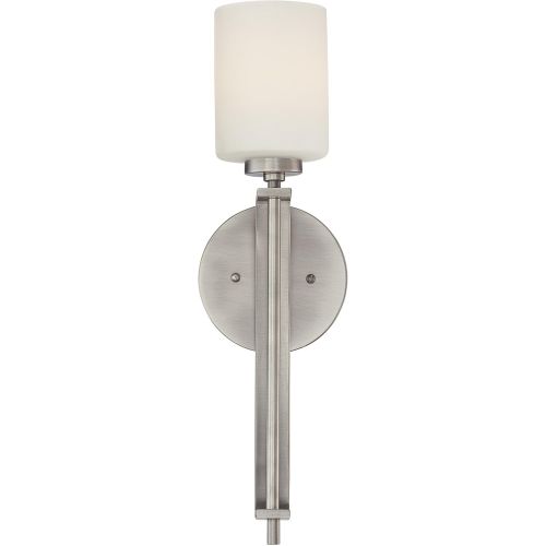  Quoizel TY8501AN 1-Light Taylor Wall Sconce in Antique Nickel