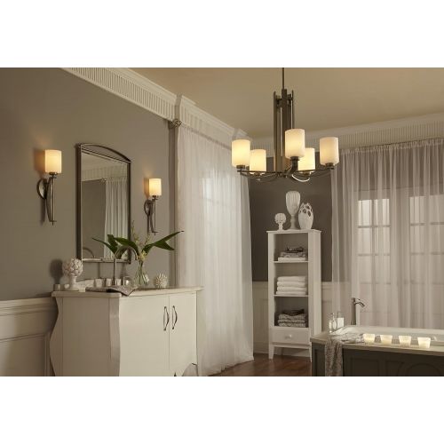  Quoizel TY8501AN 1-Light Taylor Wall Sconce in Antique Nickel