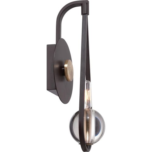  Quoizel UPSE8701WT One Light Wall Sconces Small Western Bronze