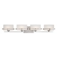 Quoizel NN8604BN Four Bath Fixture Vanity Lighting Brushed Nickel