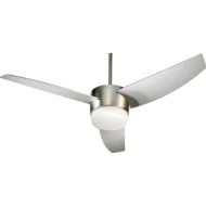 Quorum 20543-965, Trimark Satin Nickel 54 Ceiling Fan with Light & Wall Control