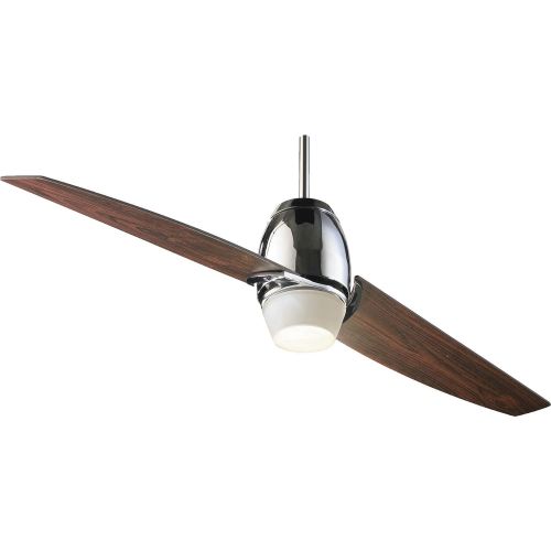  Quorum 21542-14, Muse Chrome 54 Ceiling Fan with Light & Wall Control