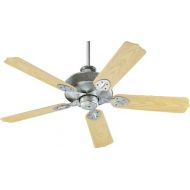 Quorum 137525-9 Hudson Patio - 52 Ceiling Fan, Galvanized Finish