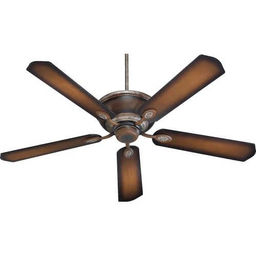  Quorum 38605-58, Kingsley Mystic Silver 60 Ceiling Fan