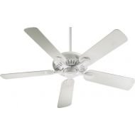 Quorum 191525-8, Pinnacle Patio Studio White Energy Star 52 Outdoor Ceiling Fan