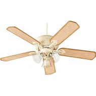 Quorum 78525-1970, Chateaux Uni-Pack Persian White 52 Outdoor Ceiling Fan with Light