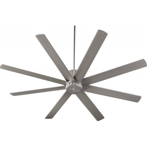  Quorum 96728-65 Proxima 72 Ceiling Fan with Wall Control, Satin Nickel