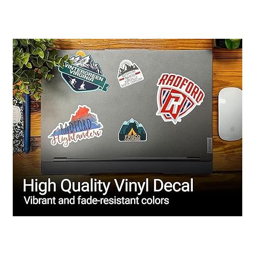  Maddock North Dakota Souvenir Vinyl Decal Sticker Clear Script Design 10 Inch