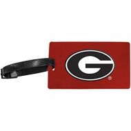 R and R Imports Georgia Bulldogs Luggage Tag 2-Pack