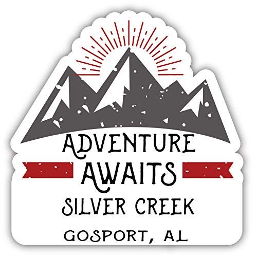  R and R Imports Silver Creek Gosport, Al Souvenir 4 Inch Vinyl Decal Sticker