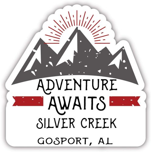  R and R Imports Silver Creek Gosport, Al Souvenir 4 Inch Vinyl Decal Sticker