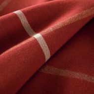 R.LANG Spillproof Heavy Weight Fabric Tablecloth 60 x 144-inch Jacquard Tablecloth Rectangle Red
