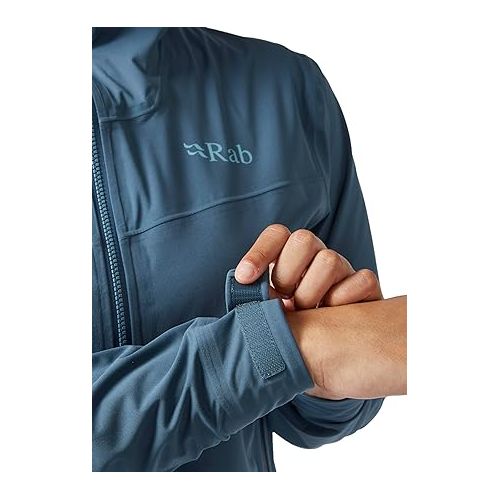  RAB Women's Kinetic 2.0 Waterproof Breathable Softshell Jacket for Hiking, Skiing, & Climbing