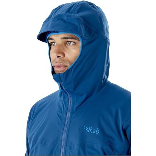  RAB Men's Kinetic 2.0 Waterproof Breathable Softshell Jacket for Hiking, Skiing, & Climbing