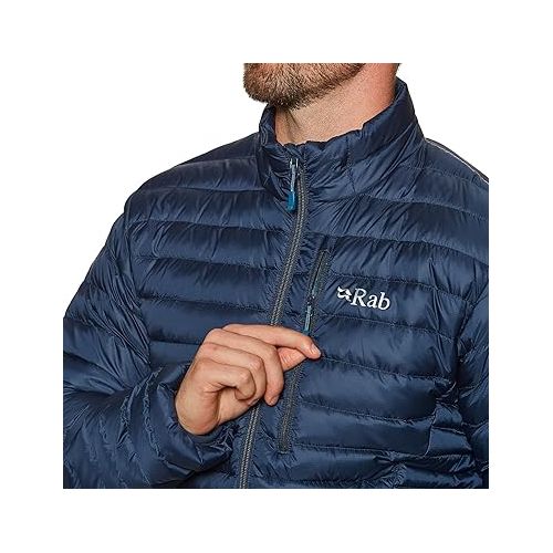  RAB Men's Microlight Down Jacket for Hiking, Climbing, and Skiing