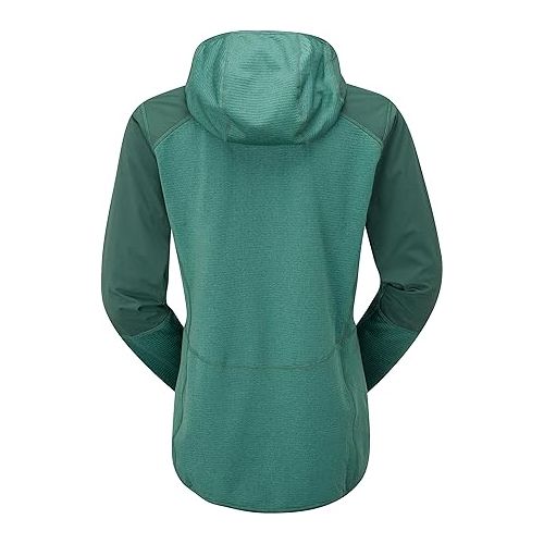  RAB Women's Ascendor Summit Hoody Fleece Jacket for Climbing, Skiing, Backcountry Touring, & Mountaineering