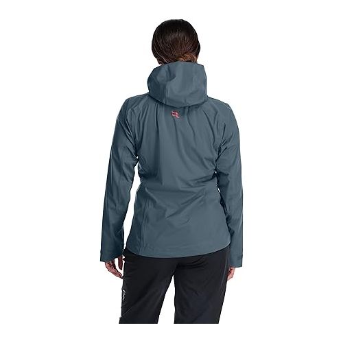  RAB Women’s Kinetic Alpine 2.0 Waterproof Breathable Jacket for Climbing & Mountaineering.