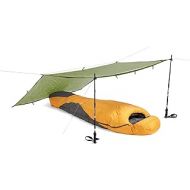 Rab Siltarp 1 Person Waterproof Lightweight Shelter Tarp for Camping and Backpacking - Olive - One Size