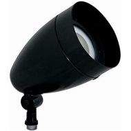 RAB HBLED13YB LED Flood 13W Warm Led Bullet with Hood and Lens, Black Color