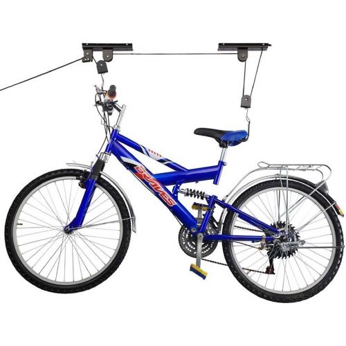  RAD Cycle Products RAD Sportz Bicycle Hoist 2-Pack Quality Garage Storage Bike Lift with 100 lb Capacity Even Works as Ladder Lift Premium Quality