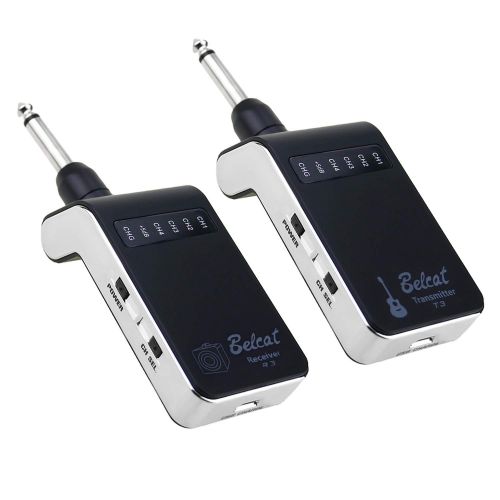  RAHANO Rahano Rechargeable Wireless Guitar Bass Audio System-Digital Transmitter Receiver Set RTR-01