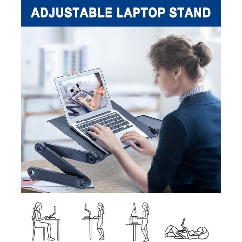  [아마존베스트]RAINBEAN Foldable Bed Tray Lap Desk, Portable Lap Desk with Phone Slots Notebook Table Dorm Desk, Small Desk Folding Small Dormitory Table (Beige)