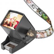 [아마존베스트]RAINBEAN USB Powered 35mm Negative Slide Film Viewer, Old Slides Scanner Portable LED Lighted Negative Viewing  3X Magnification, Handheld Projector Suit for 2 × 2 Slides