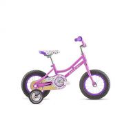 RALEIGH Bikes Jazzi 12 Kids Bike with Training Wheels, Purple