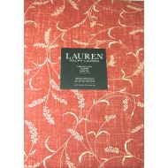 RALPH LAUREN Ralph Laurent Wild Sprigs Floral Tablecloth 60 x 104 100% Cotton Rust