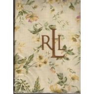 RALPH LAUREN Ralph Lauren Newberry Floral Butter Yellow Tablecloth ~ 70 Inch Round