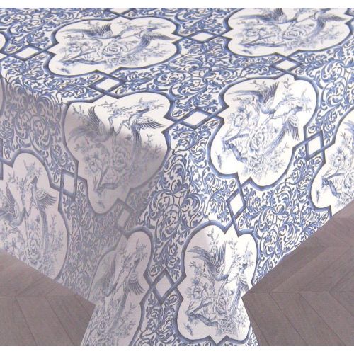  RALPH LAUREN Ralph Lauren Tablecloth Chinoserie/Blue and White 60 x 120 100% Cotton