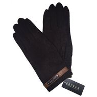 RALPH LAUREN Lauren Ralph Lauren Women’s Wool Blend Gloves Size Large-Dark brown