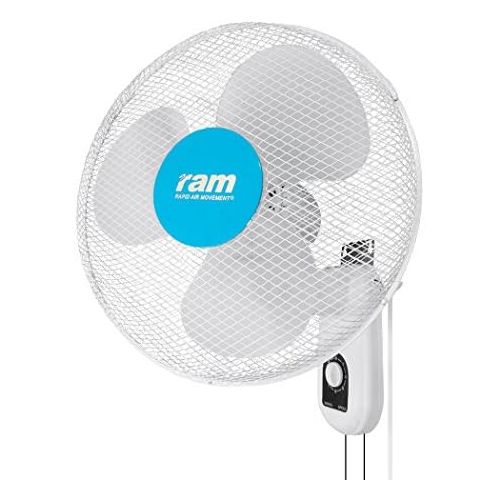  RAM Wandventilator 400mm, 44 x 19 x 44 cm, weiss, 08-355-295